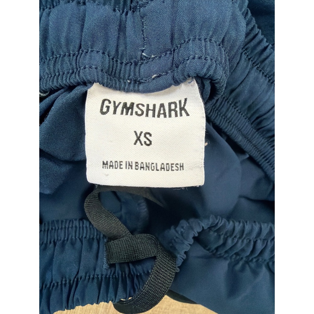 Gymshark Arrival 7" Shorts Mens XS Navy Blue Athletic Gym Training Running - Picture 6 of 7